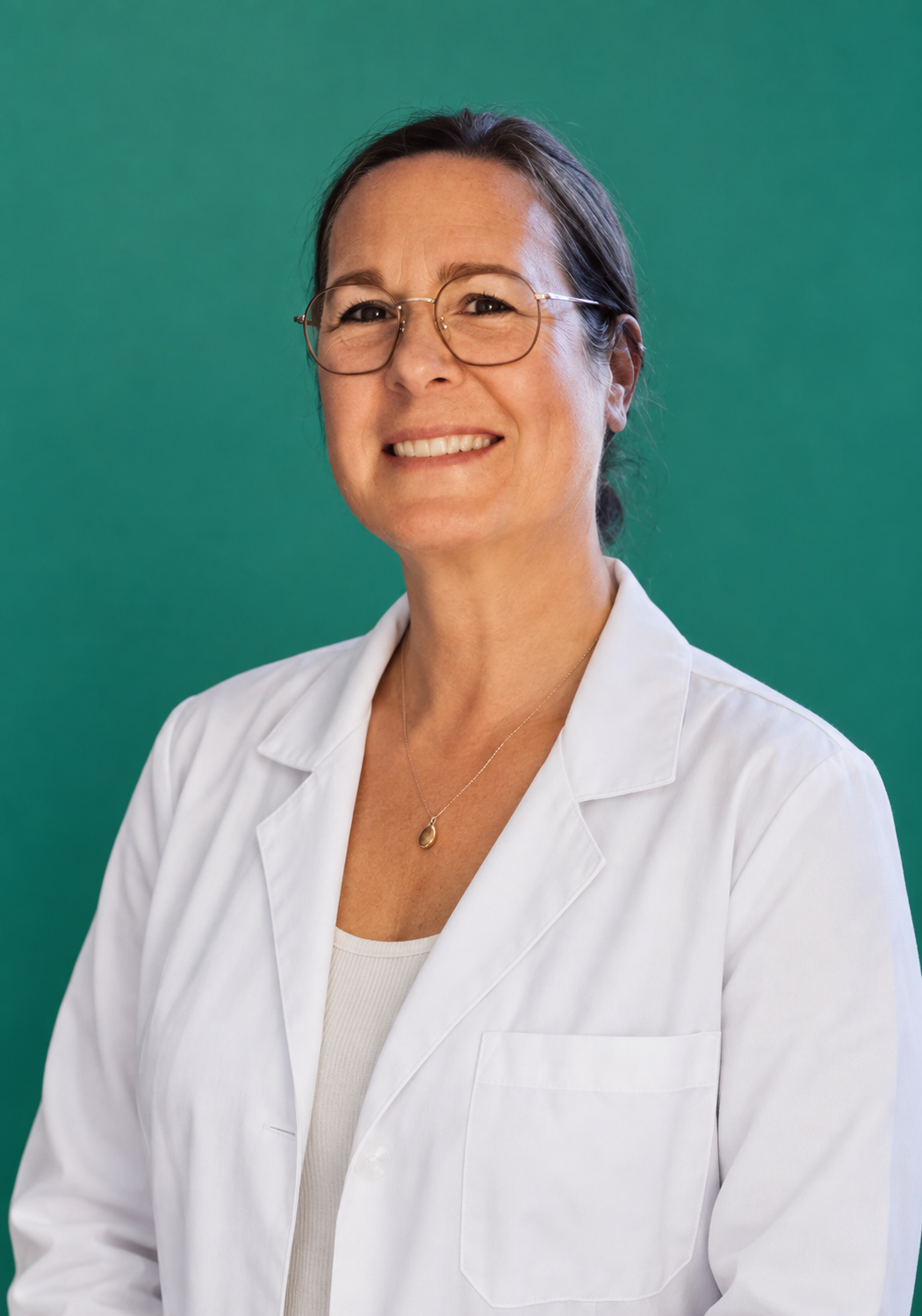 Sandra – Foto (Rückseite), Team der Dahlien-Apotheke